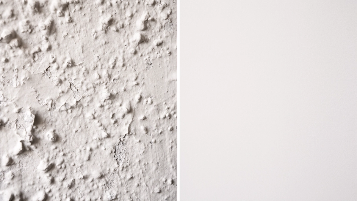 Chropowata ściana jak wygładzić