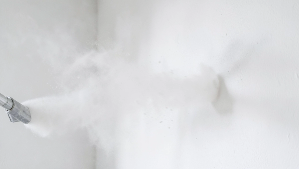 odpylanie ścian po gładzi