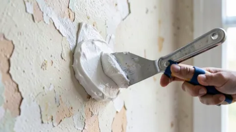 czy można szpachlować na farbę