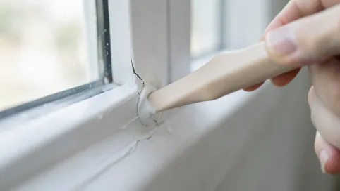 szpachla do okien pcv